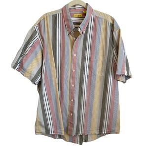 Duck Head men's cotton casual short sleeve button-up shirt.